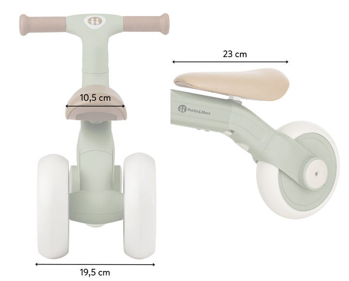 Біговел Petite&Mars Bingo 3 в 1 Рожевий (614820) (8596202017790) - зображення 13