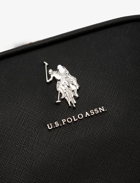 Сумка кросс-боди U.S. Polo Assn Classic Zip Crossbody Bag Black (27A228-AA00A) Оригинал из США - Фото 3 Сумка кросс-боди U.S. Polo Assn Classic Zip Crossbody Bag Black (27A228-AA00A) Оригинал из США - изображение 3