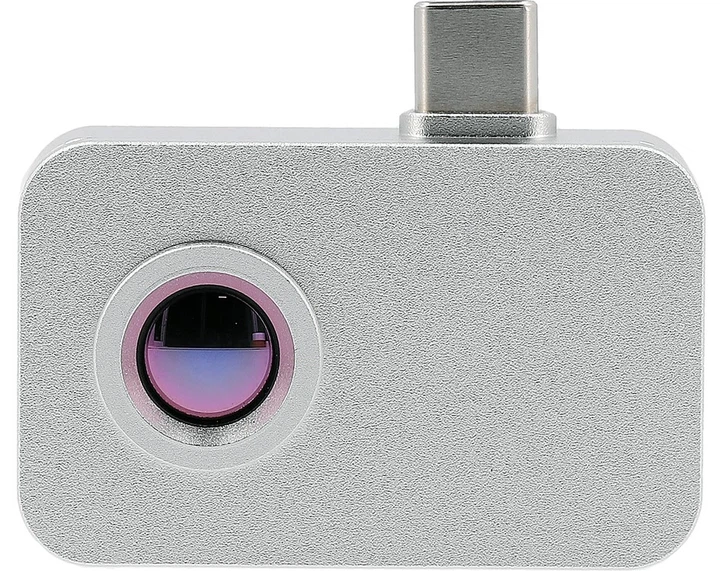 Kamera termowizyjna Yato YT-72931 USB-C 256 x 192 (512 x 384 SR Mode) 25 Hz + Soczewka Makro (5906083126536) - obraz 2