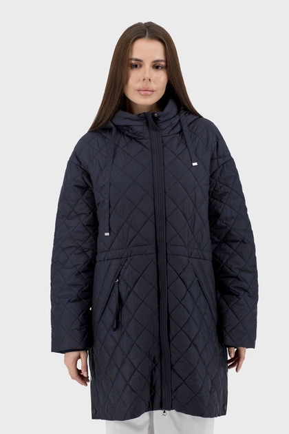 Жіноча стьобана куртка casual з капюшоном, синтепон, осінь-весна Snow Owl (чорний, 2XL), 117082, 116982 - Фото 2 Жіноча стьобана куртка casual з капюшоном, синтепон, осінь-весна Snow Owl (чорний, 2XL), 117082, 116982 - зображення 2