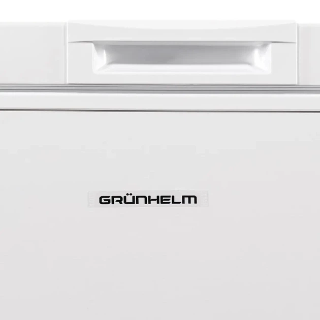 Морозильна скриня Grunhelm GCFW-251 251 л Білий Сучасна морозильна скриня Морозильна камера - зображення 3
