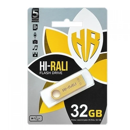 USB флешка Hi-Rali Shuttle 32GB металл для хранения и переноса данных - Фото 7 USB флешка Hi-Rali Shuttle 32GB металл для хранения и переноса данных - изображение 7