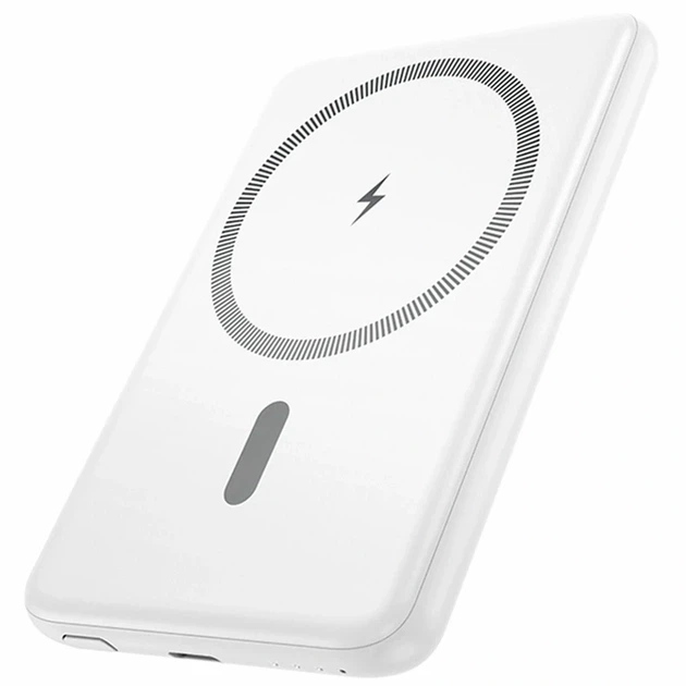 Powerbank Hoco J140A Tony 5000mAh 20W Type-C magnetyczny biały (6942007640633) - Zdjęcie 1 Powerbank Hoco J140A Tony 5000mAh 20W Type-C magnetyczny biały (6942007640633) - obraz 1