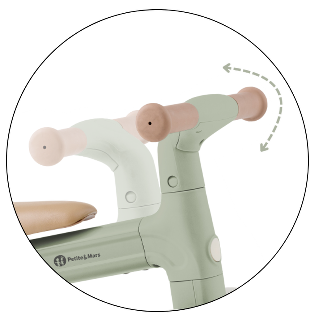 Біговел Petite&Mars Bingo 3 в 1 Зелений (614877) (8596202017820) - зображення 13