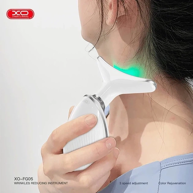 Массажер для шеи 3 режима 2.5W USB Type-C ABS пластик белый XO FG05 - Фото 5 Массажер для шеи 3 режима 2.5W USB Type-C ABS пластик белый XO FG05 - изображение 5