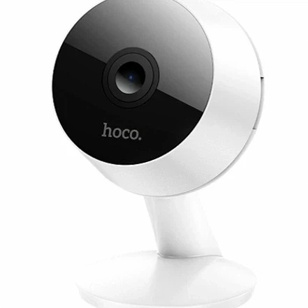 Смарт камера Hoco D3 Wireless 3MP Full HD Wi-Fi белая для дома и офиса - Фото 2 Смарт камера Hoco D3 Wireless 3MP Full HD Wi-Fi белая для дома и офиса - изображение 2