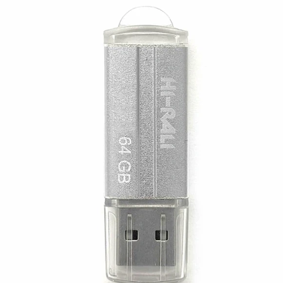 USB Flash Drive 64GB металлический для хранения данных Hi-Rali Corsair - Фото 1 USB Flash Drive 64GB металлический для хранения данных Hi-Rali Corsair - изображение 1