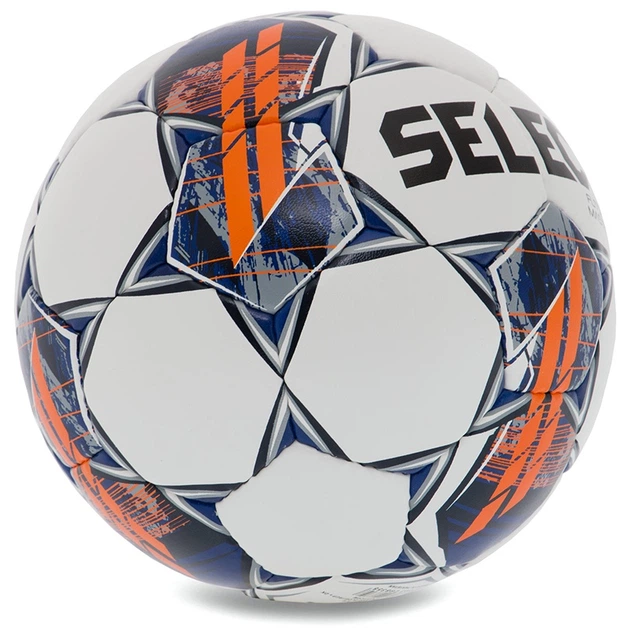 Мяч для футзала Select Futsal Master FIFA Basic V22 Z-MASTER-WOR №4 Бело-оранжевый (57609012) - Фото 2 Мяч для футзала Select Futsal Master FIFA Basic V22 Z-MASTER-WOR №4 Бело-оранжевый (57609012) - изображение 2