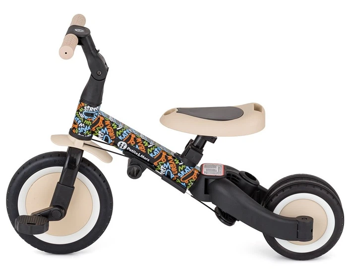 Біговел Petite&Mars Turbo / City Beat 5 в 1 Чорний (613481) (8596202017523) - зображення 5