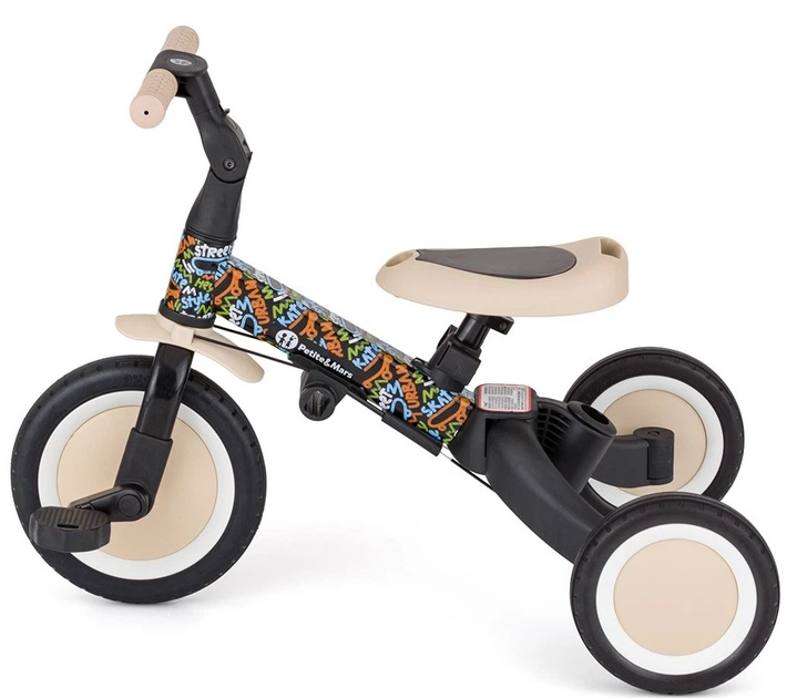 Біговел Petite&Mars Turbo / City Beat 5 в 1 Чорний (613481) (8596202017523) - зображення 6