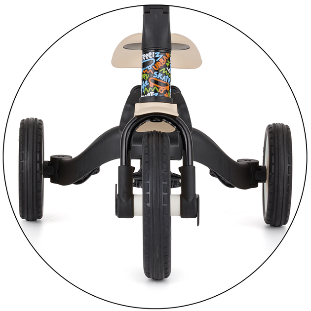 Біговел Petite&Mars Turbo / City Beat 5 в 1 Чорний (613481) (8596202017523) - зображення 12