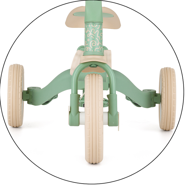 Біговел Petite&Mars 5 в 1 Turbo / Green Twist (613480) (8596202017516) - зображення 10