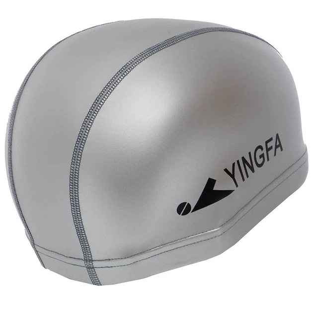 Шапочка для плавания Yingfa C0078 FDSO Серебряный (60508693) - изображение 3
