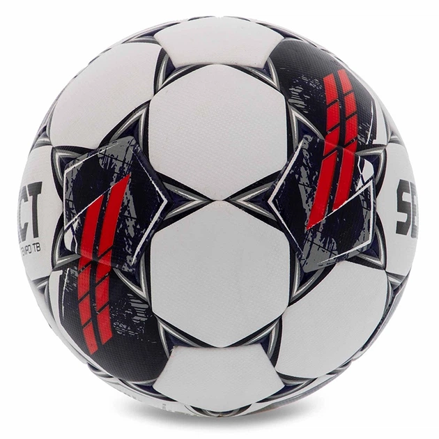 Мяч футбольный Select Tempo TB FIFA Basic V23 TEMPO-4WGR №4 Бело-серый (57609029) - изображение 3