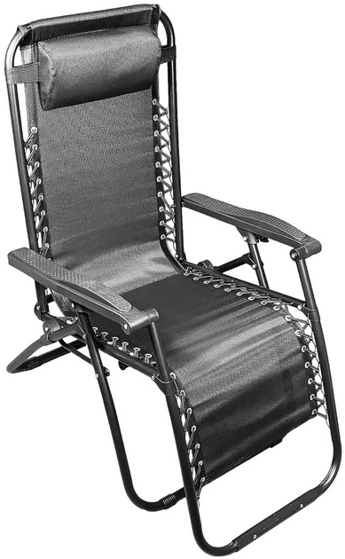 Кресло-шезлонг X-Treme CLC-110 165х65х110 см Black (BP132525) - изображение 3