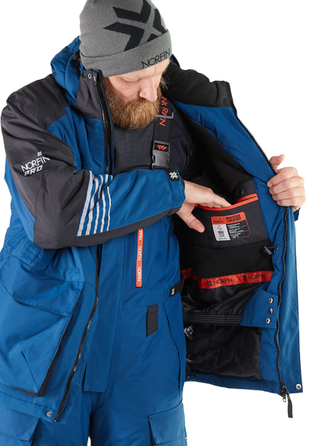 Костюм зимовий мембранний Norfin Tornado Pro Magnet (409104-XL) - изображение 3