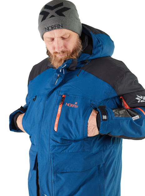 Костюм зимовий мембранний Norfin Tornado Pro Magnet (409104-XL) - изображение 5