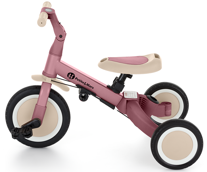 Біговел Petite&Mars 5 в 1 Turbo / Dusty Rose (613821) (8596202015499) - зображення 3