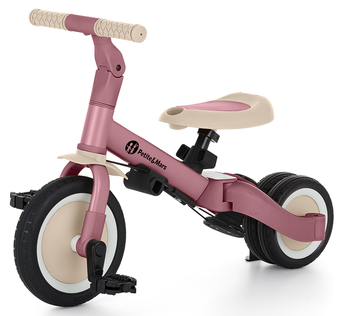 Біговел Petite&Mars 5 в 1 Turbo / Dusty Rose (613821) (8596202015499) - зображення 7