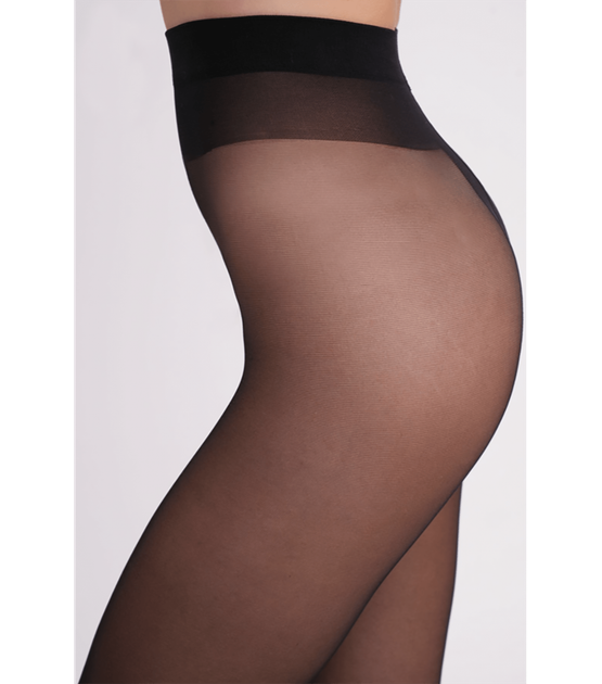 Классические матовые колготки 20 Den - Giulia - SOFT MATT 20 - 3-M - Nero - изображение 2