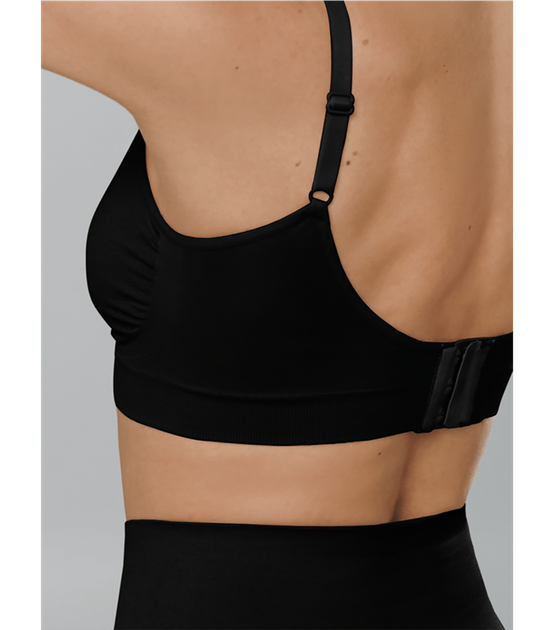 Корректирующий бралет из микрофибры - Giulia - BRA DOUBLE SHAPEWEAR - L/XL - Black - изображение 2