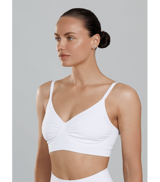 Корректирующий бралет из микрофибры - Giulia - BRA DOUBLE SHAPEWEAR - S/M - White - Фото 1 Корректирующий бралет из микрофибры - Giulia - BRA DOUBLE SHAPEWEAR - S/M - White - изображение 1