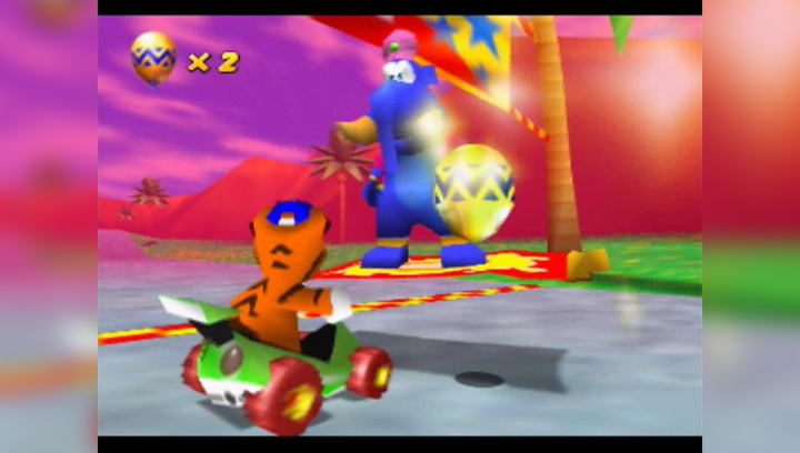Игра Nintendo N64 Diddy Kong Racing Europe Английская Версия Только Картридж Б/У - изображение 4