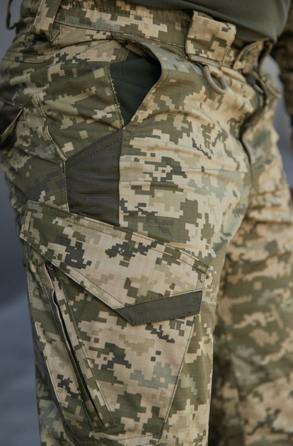 Тактичні посилені штани піксель Kayman Military чоловічі брюки для військових розмір М - Фото 6 Тактичні посилені штани піксель Kayman Military чоловічі брюки для військових розмір М - зображення 6
