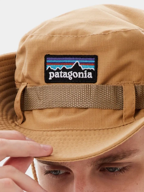 Панама Patagonia бежевого цвета, универсальный размер (обхват головы 56–60 см) - изображение 5
