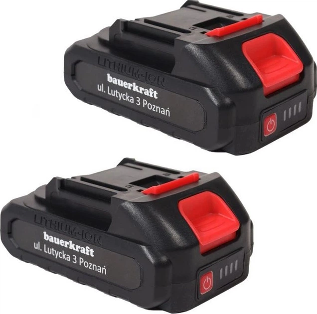 Акумуляторний секатор Bauerkraft JQ2503 Червоний - зображення 4