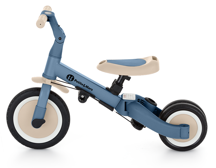 Біговел Petite&Mars 5 в 1 Turbo Plus / Ocean Blue (617830) (8596202017882) - зображення 7