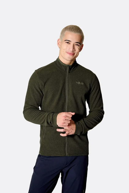 Фліс Rab Stavel Jacket Army чоловічий M - Фото 2 Фліс Rab Stavel Jacket Army чоловічий M - изображение 2