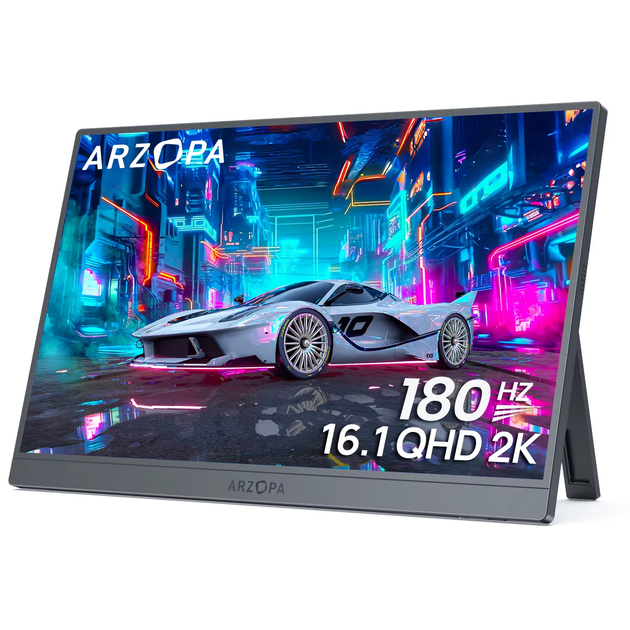 Портативний монитор Arzopa Z3FC 16.1" 2560x1440 180 Гц - (компактний) - Фото 1 Портативний монитор Arzopa Z3FC 16.1" 2560x1440 180 Гц - (компактний) - зображення 1