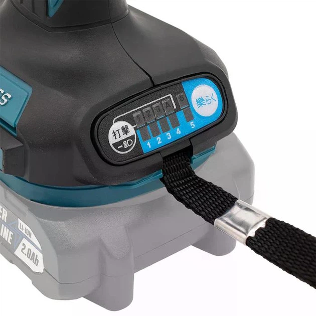 Акумуляторний імпульсний гвинтоверт PROFI-TEC PID1820BL (20 В, безщітковий двигун, 180 Нм, хвостовик 1/4″) 2×PT2020MP (2.0 Аг), ЗП BC20V, кейс + кейс з набором біт - изображение 5