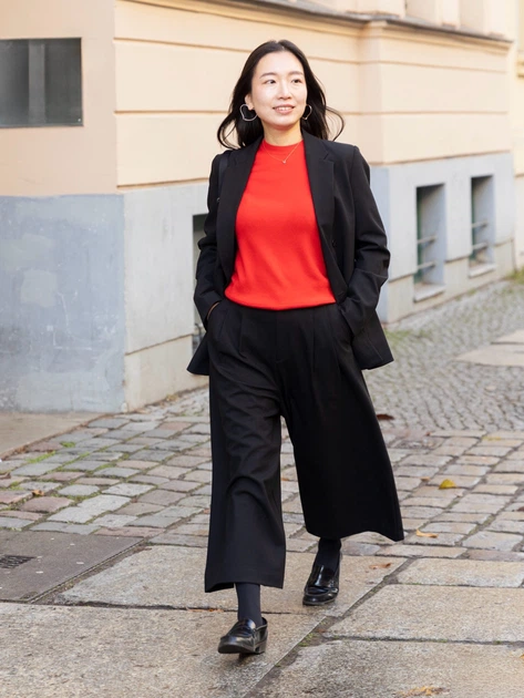 Кюлоти Uniqlo розмір L чорні (38) (479698) - зображення 6