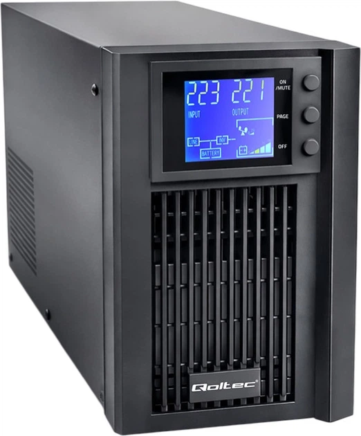 UPS Qoltec 52640 800W/1000VA (5901878526409) - obraz 2