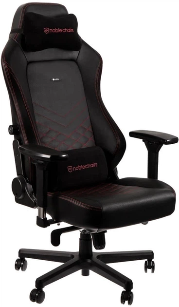 Комп'ютерне крісло для геймера Noblechairs Hero PU leather black/red (NBL-HRO-PU-BRD) - зображення 9