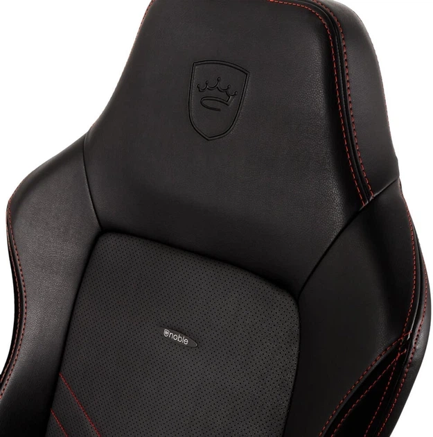 Комп'ютерне крісло для геймера Noblechairs Hero PU leather black/red (NBL-HRO-PU-BRD) - зображення 15
