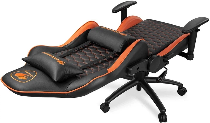 Комп'ютерне крісло для геймера Cougar Outrider S Black/Orange - Фото 15 Комп'ютерне крісло для геймера Cougar Outrider S Black/Orange - зображення 15
