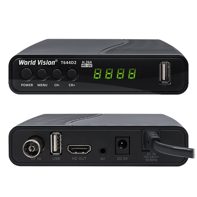 Тюнер World Vision T644D2 FM - зображення 2