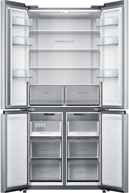 Холодильник Mijia MRC50ESSMPAEU 502L Silver - зображення 2