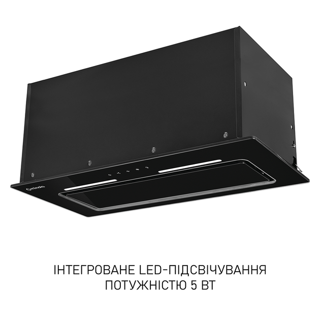Вытяжка полновстраиваемая Minola HBI 6873 BL GLASS 1200 LED Line - изображение 7