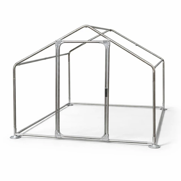 Пташиний вольєр курник для курей качок гусей індичок 140x120x120 см Helper HP - 1083 сітчастий захист від хижаків садовий домашній вольєр для птиці безпечний комфортний парник для птахів компактний стійкий - зображення 15