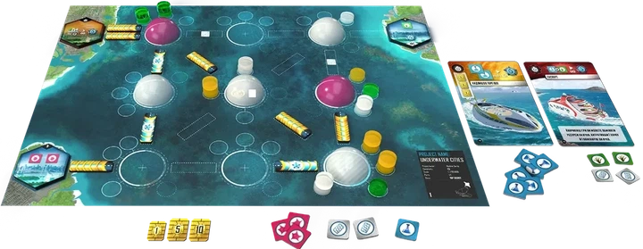 Настольная игра Games7Days Подводные города (Underwater Cities) (G7D068UA) - Фото 4 Настольная игра Games7Days Подводные города (Underwater Cities) (G7D068UA) - изображение 4