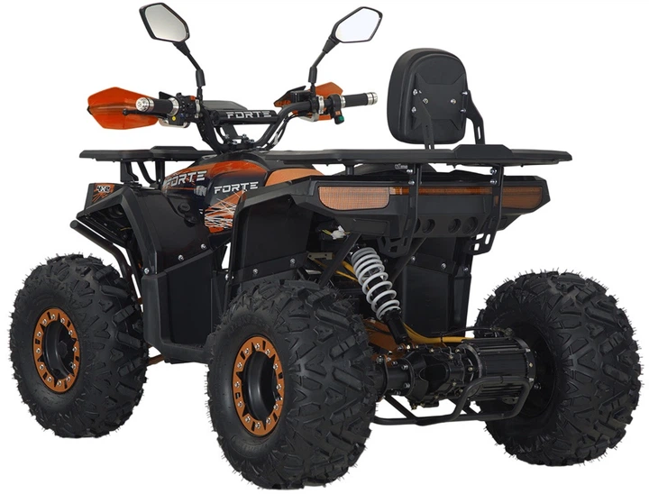 Квадроцикл аккумуляторный Forte ATV1500G Оранжевый (BP147625) - Фото 4 Квадроцикл аккумуляторный Forte ATV1500G Оранжевый (BP147625) - изображение 4