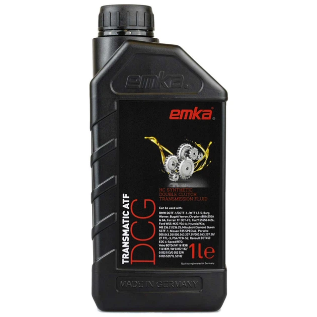 Трансмиссионное масло Emka Transmatic ATF DCG 1л - Фото 1 Трансмиссионное масло Emka Transmatic ATF DCG 1л - изображение 1