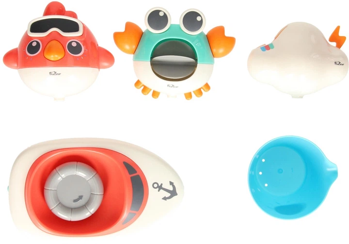 Набір іграшок для купання Five Star Fantasy Park 7220107 (8718012042346) - зображення 3