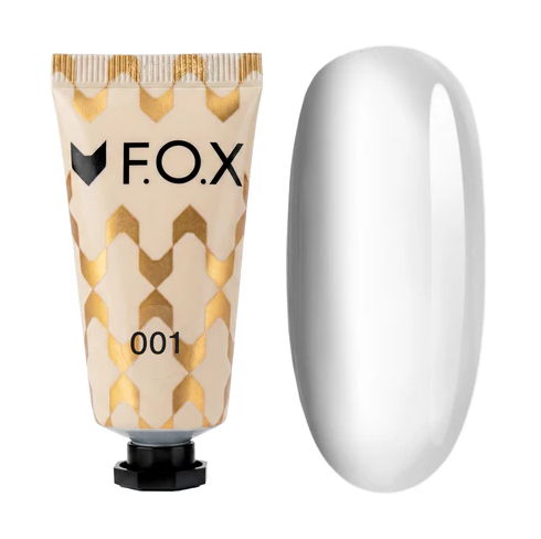 Полігель для манікюру FOX Poly gel Nano №001 Білий 15 мл (27199WB) - Фото 1 Полігель для манікюру FOX Poly gel Nano №001 Білий 15 мл (27199WB) - зображення 1