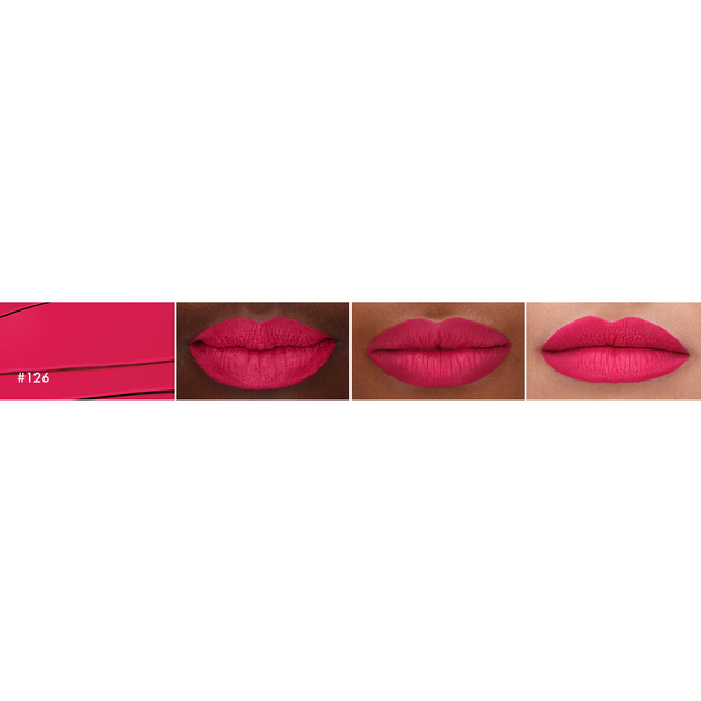 Жидкая матовая помада Sephora Collection Cream Lip Stain 126 Hot Hot Pink, 5мл - Фото 2 Жидкая матовая помада Sephora Collection Cream Lip Stain 126 Hot Hot Pink, 5мл - изображение 2