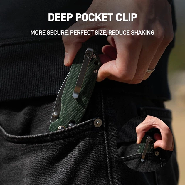 Нож CJRB Maximal AR-RPM9 Micarta Green (27980479) - изображение 5